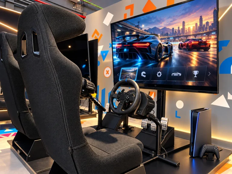 Simuladores de carreras PS5 en Zero Latency Mallorca