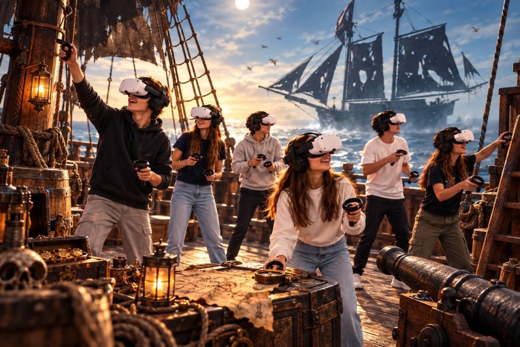 VR Escape Rooms + Minigames · Zero Latency Mallorca