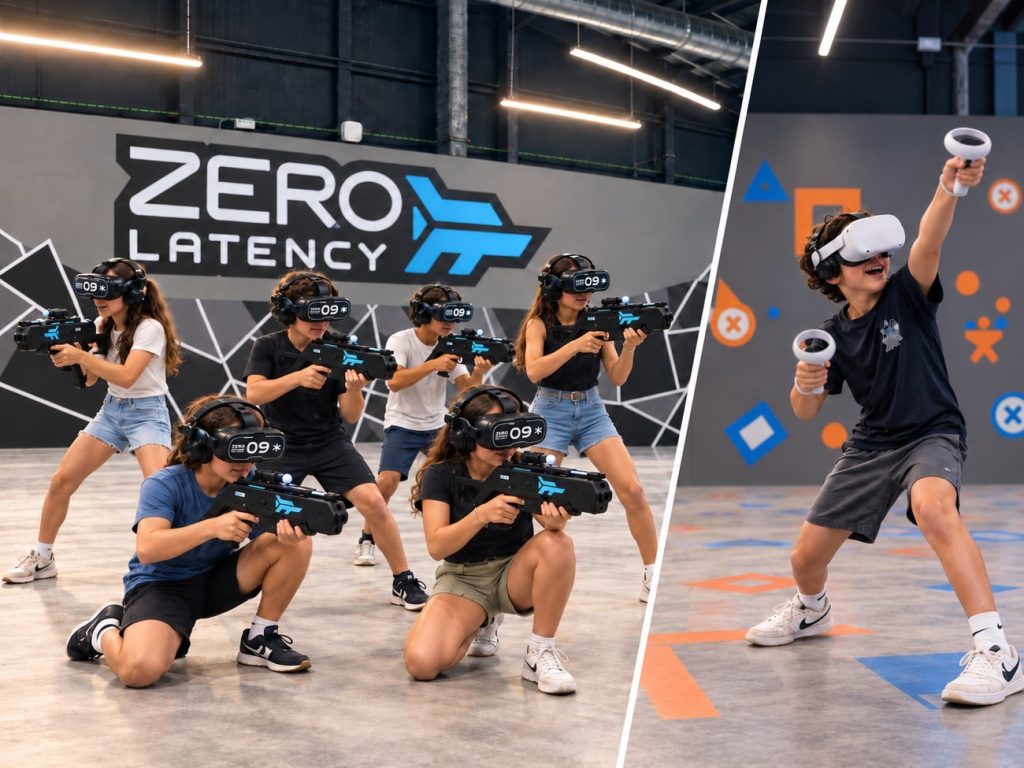 Zero Latency + Minigames · Zero Latency Mallorca