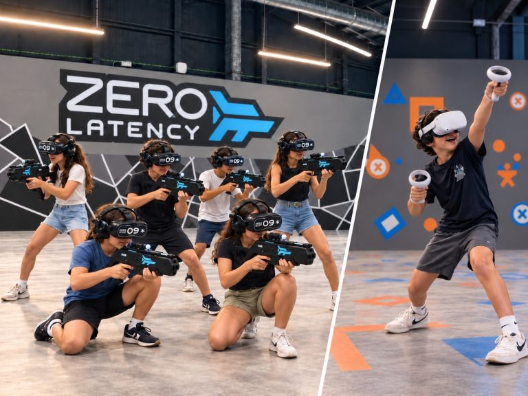 Zero Latency + Minijuegos · Zero Latency Mallorca